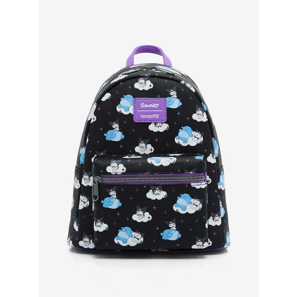 Loungefly Kuromi & Baku Clouds AOP Mini Backpack